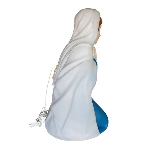 Vintage Mary Blow Mold Yard Decoration General Foam Plastic Corp 28" Tall - Picture 4 of 9