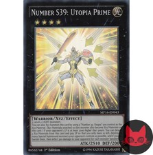 Yugioh Nummer S39: Utopie Prime MP16-DE043 Super Rare 1. Auflage NM