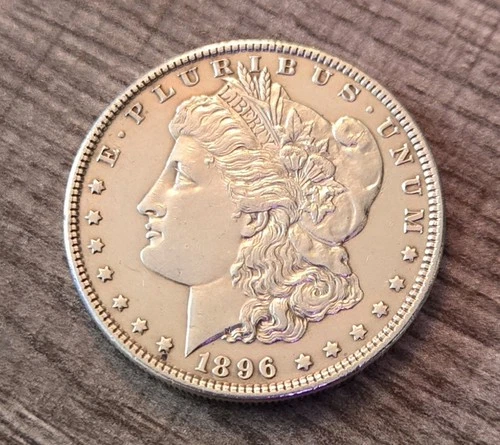 1896-P Morgan Silver Dollar 90% Silver VF