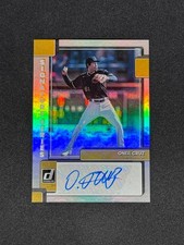2022 Panini Donruss Signature Series Oneil Cruz #SS-OC AUTO