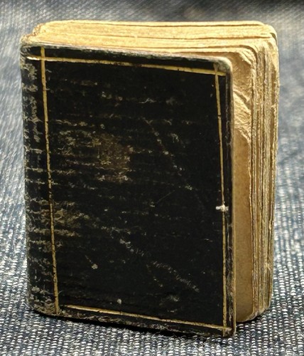Antique C19th Miniature Book “Small Rain Upon The Tender Herb” Dated 1834 - Picture 9 of 13