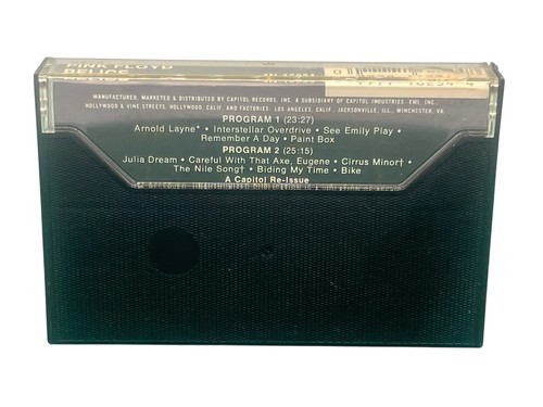 Vintage Pink Floyd Cassette Tapes Lot Of 3 Capitol Records - Picture 16 of 19