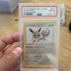 PSA 10 Eevee SV41/SV94 Pokemon Hidden Fates Holo Card