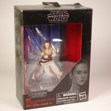 Star Wars The Black Series Titanium #08 Rey Starkiller Base Action Figure NIB