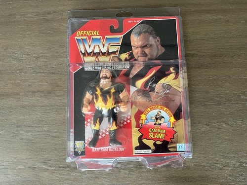 WWF Hasbro Bam Bam Bigelow mit Bam Bam Slam Serie 8 MOC 90er WWE - Bild 22 von 24
