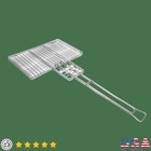 Extra Large Deluxe Broiler Grill Campfire Cooking Steaks Fish Vegetables New