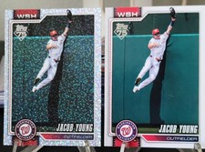 2026 Topps Series 1  Celebration - Jacob Young #210 Confetti Foil/Base Card
