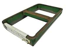 Heavy Duty Cutting Die 4-3/4" Square x 2-3/4" Round Corners Leather Tool - Steel