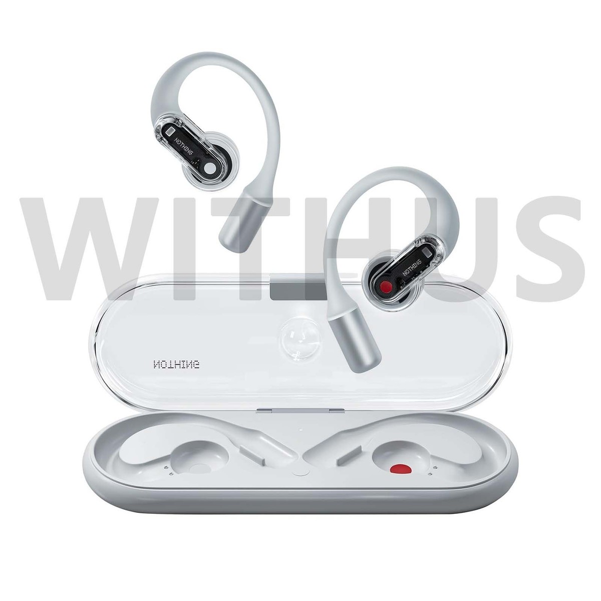 Nothing Ear (1) ホワイト Nothing Ear (Open) Open-Ear Bluetooth Headphones Earbuds - White