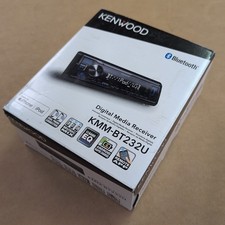 Kenwood KMM-BT232U Single-DIN Digital Media Receiver with Bluetooth- FREE SHIP 