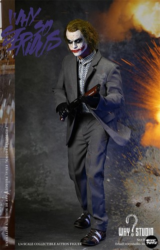 WHY STUDIO Robber Joker 1/4th Scale Limited Collectibles Action Figure New - Picture 6 of 10