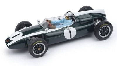 Model Car Formula 1 F1 Scale 1:43 Brumm Cooper T53 British GP Brabham