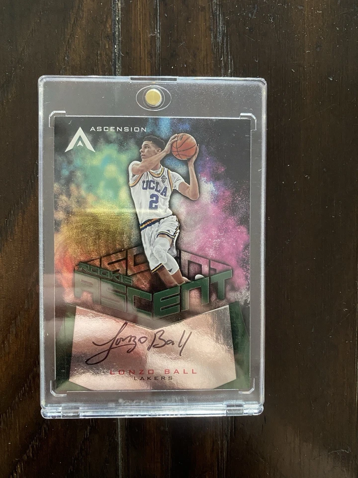 2017-18 Panini Ascension Rookie Ascent Lonzo Ball Autograph Auto /25 Lakers RC - Image 2 of 4
