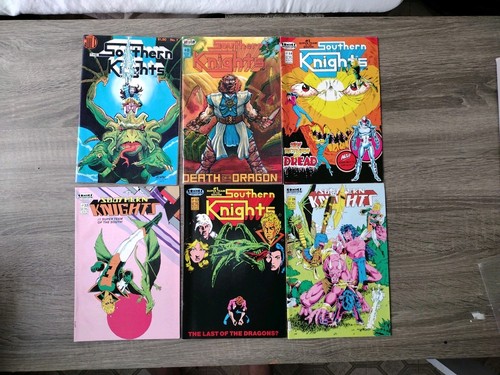 The Southern Knights Lot of 6 #7 #8 #13 #14 #18 #22 Guild Works 1985 Comics - Bild 1 von 7