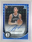 Egor Demin 2025 Bowman Chrome #BCA-ED Blue Geometric Refractor RC Auto 143/150