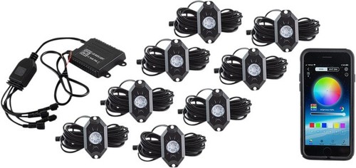 Moose 8-Pod Rock Light Kit