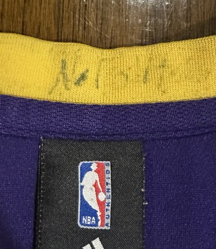 Adidas Authentic NBA Los Angeles Lakers Kobe Bryant 24 Trikot Herren 56 - Bild 9 von 11