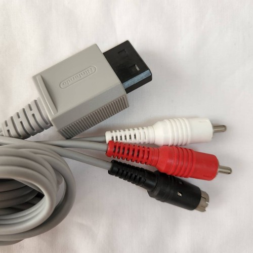 Official Nintendo Wii S-Video AV Cable RVL-010 S Terminal for Wii Wii U Japan FS - Picture 3 of 13