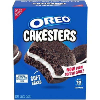 3 pack, OREO Cakesters Soft Snack Cakes, 5 ,2.02 oz Snack Packs.