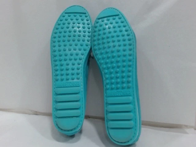 Usado Muy Bueno - Mocasines Minnetonka Mujer Gamuza Kilty Plus, Turquesa, 9.5 Foto 4 de 4