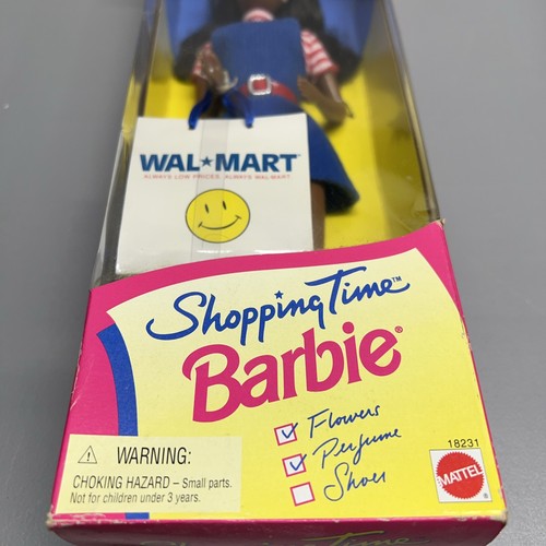Barbie Shopping Time edición especial Wal-Mart (afroamericana) 18231 1997 nueva en caja - Imagen 3 de 7