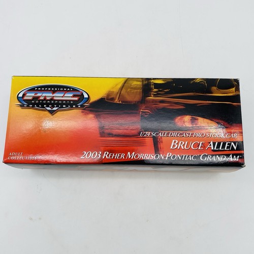SIGNED NHRA Bruce Allan 1:24 Diecast PMC Reher-Morrison Pro Stock - Picture 17 of 21
