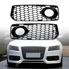 Front Bumper Fog Light Cover Fog Lamp Frame For Audi A5 S-Line Coupe 2008-2012