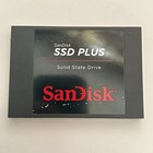 SanDisk Plus SDSSDA-120G 2.5" SSD Storage 120GB SATA Device. Tested & Working!