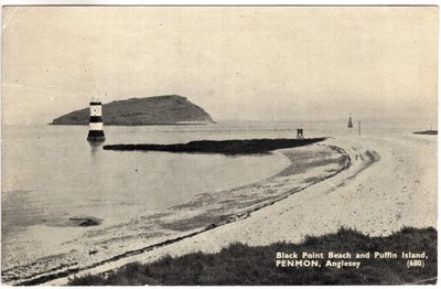 ANGLESEY - PENMON, BLACK POINT LIGHTHOUSE BY SIMPSONS OF DERBY (680)