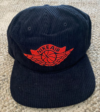 Nike Jordan Cap Hat Unstructured Corduroy IB3937-010 Adult Unisex Size L/XL