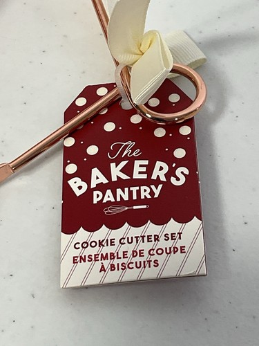 THE BAKER’S PANTRY Cookie Cutter Set. Includes Wall Hanger. Stainless Steel. NEW - Picture 9 of 14