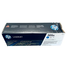 Genuine HP 305A CE411A Cyan Toner Cartridge 2020 New Sealed OEM BENT BOX