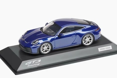 Spark 1/43 Porsche 911 992.2 GT3 Touring Package 2025 Gentian Blue Metallic