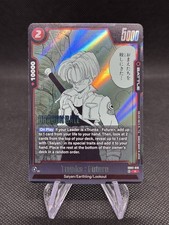 Dragon Ball Z Super Card Game SB02-010 Manga Trunks:Future Rare Foil R