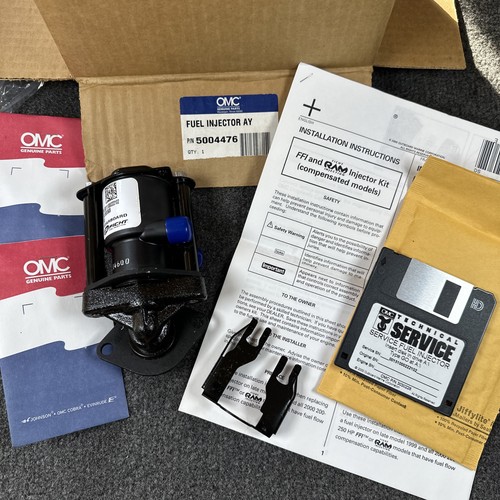 Genuine NOS OMC Evinrude outboard 5004476 Ficht FFI Ram Fuel Injector 5000608 - Picture 1 of 4