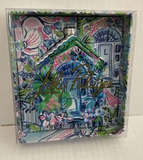 Lilly Pulitzer House Glass Ornament