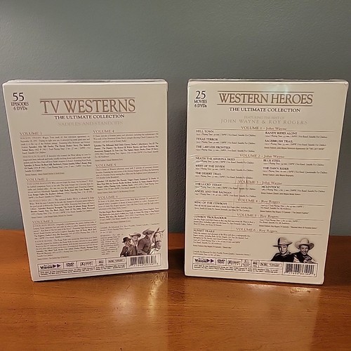 Western Heroes & TV Westerns The Ultimate DVD 6-Disc Set New/Sealed - Picture 2 of 11