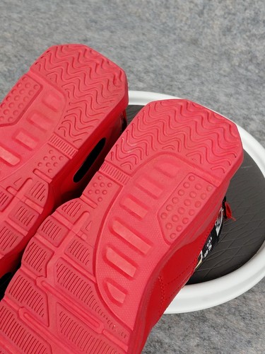 SHEIN Trainers off-star for23 Size 40 EU Red Back Zippers LIGHTWEIGHT Womens 8 - Picture 17 of 20