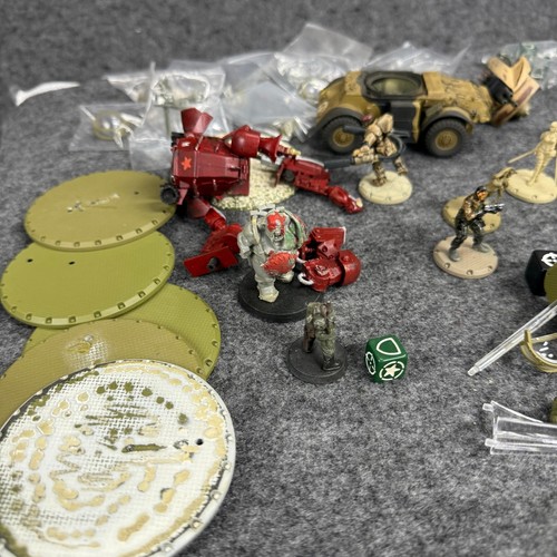 Dust Tactics Warfare Lot – Vehicles Mechs Infantry + Weapon Parts & Bases Bundle - Picture 2 of 8
