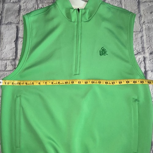 Donald Ross Golf Vest Size Medium. Lime Green - Picture 8 of 9