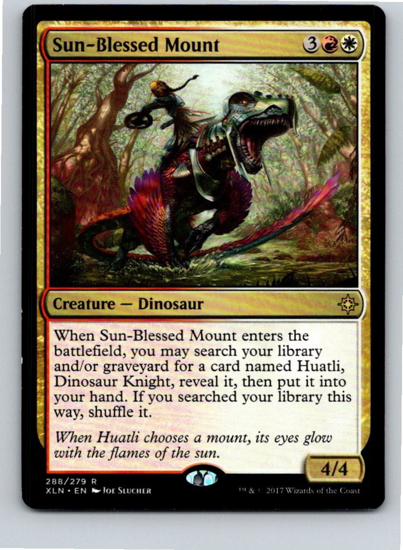 Magic the Gathering Sun-Blessed Mount Ixalan MTG Free Shipping!