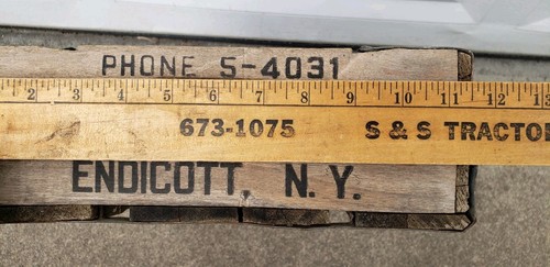 Vintage A.A. Sparkling Beverage Soda Pop Crate Endicott NY Advertising Box Sign - Picture 11 of 11