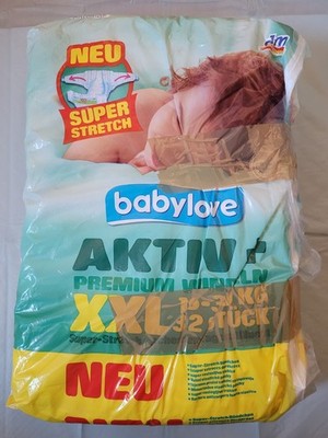 19 Vintage Babylove 6 XXL Windeln Alte Windel Reborn ABDL
