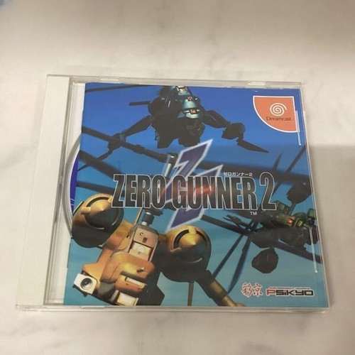 Psikyo Zero Gunner 2 Sega Dreamcast NTSC-J Japan Shooter Game Disk - Picture 1 of 3
