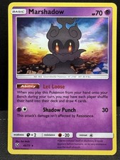 Marshadow - 45/73 Shining Legends Holo Pokemon Holo Foil