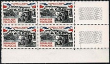 FRANCE 1964 TAXIS DE LA MARNE Bloc x 4  YT  n° 1429 Neuf ★★ luxe / MNH (A)