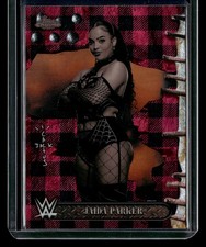 2025 Topps Chrome WWE x Cactus Jack #54 Jaida Parker Red & Black Refractor