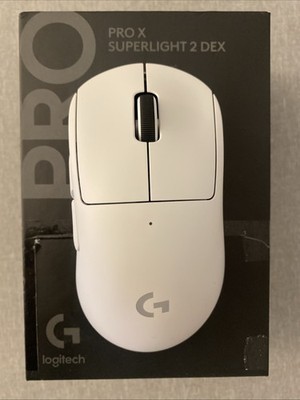 Logitech G PRO X Superlight 2 Wireless Gaming Mouse Dex - White