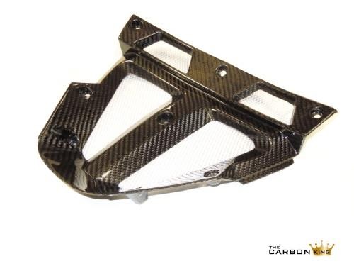 KTM RC8 & RC8R CARBON RADIATOR VEE FAIRING PANEL IN TWILL GLOSS WEAVE FIBRE - Bild 2 von 5