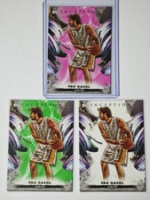 x3 2024-25 Topps Inception Pau Gasol Pink /99 Green and Base LALakers Cards